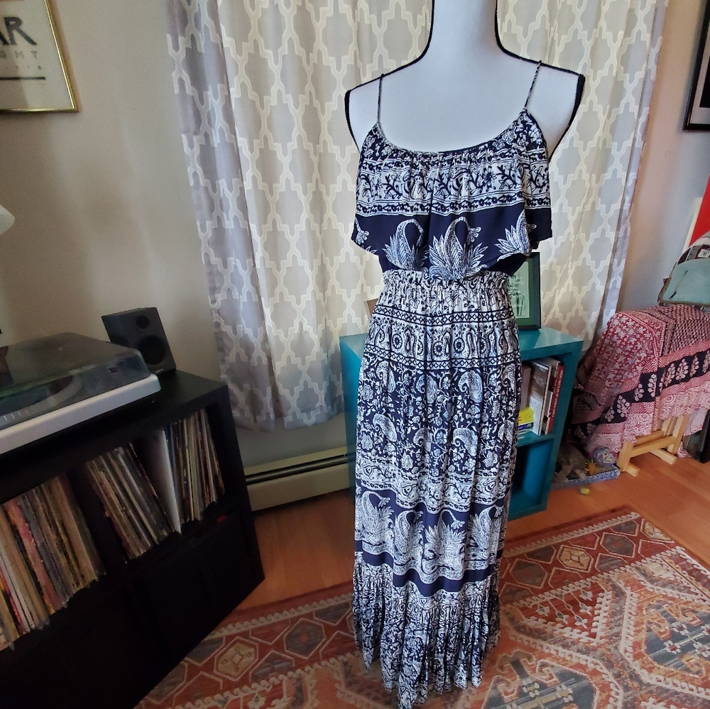 F21 Grecian Goddess Maxi Dress